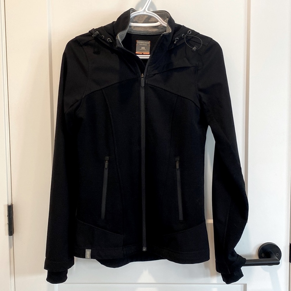 Beautiful Icebreaker Merino Wool Windbreaker Jacket